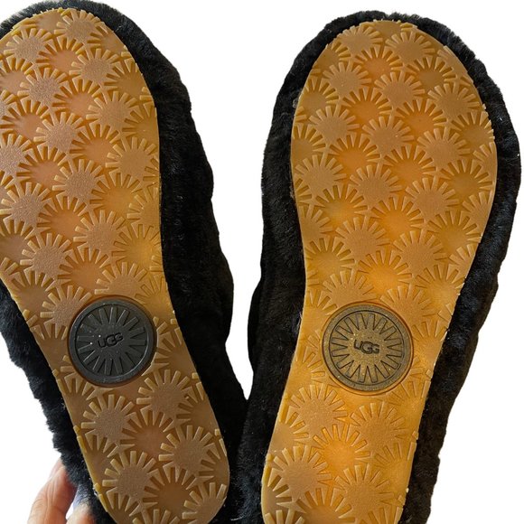 UGG Fluff Slides Slippers Size 5 - Picture 6 of 6